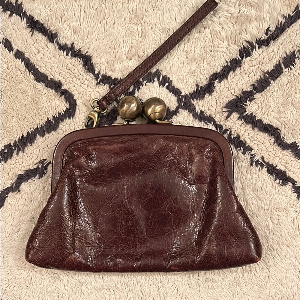 Trina Turk Marion Leather Wristlet